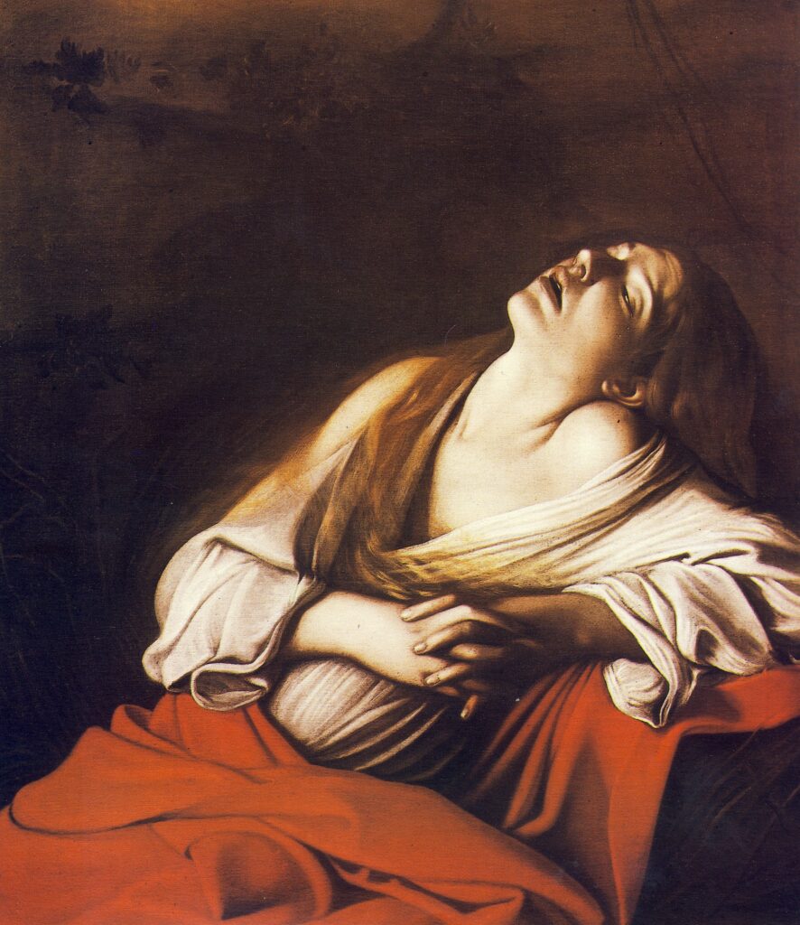 Maddalena Di Caravaggio La Luce Scava Di Grazia Le Carni Della Donna